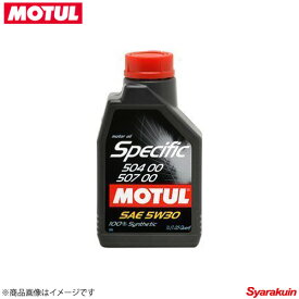 110577 ×12 MOTUL/モチュール 4輪エンジンオイル スペシフィック 504 00-507 00 5W30 12×1L ガソリン/ディーゼル車用