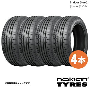 Nokian �m�L�A�� �T�}�[�^�C�� �ă^�C�� 4�{�Z�b�g 205/60R16 Hakka Blue3 �t�B�������h �k�� 205 60 16 NA432277×4