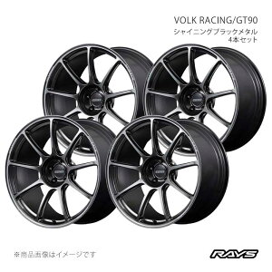 RAYS ���C�Y �{���N���[�V���O GT90 �A���~�z�C�[��4�{�Z�b�g�y21×10J 5-114.3 INSET30 HM�z02311103095HM×4