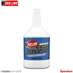 RED LINE/bhC GWIC@SAE50 20W-50 1USQUARTi0.94Lj 1{