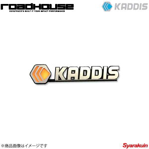 ROAD HOUSE ロードハウス KADDISエンブレム オレンジ 1個 KADDIS カディス KD-ET11033