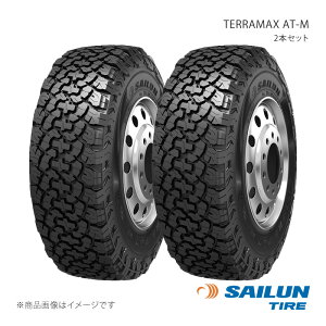 SAILUN サイルン TERRAMAX AT-M アウトラインホワイトレター 265/70R16 112T 2本セット タイヤ単品