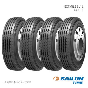 SAILUN �T�C���� EXTMILE SL16 �`���[�u���X 7.00R15 12PR T/L 4�{�Z�b�g �^�C���P�i
