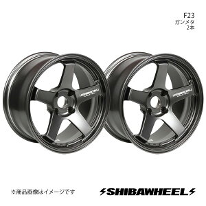 SHIBATIRE Vo^C VozC[ F23 A~zC[2{Zbg 17×8.5J 4-114.3 INSET6 K^ F17-13MG×2