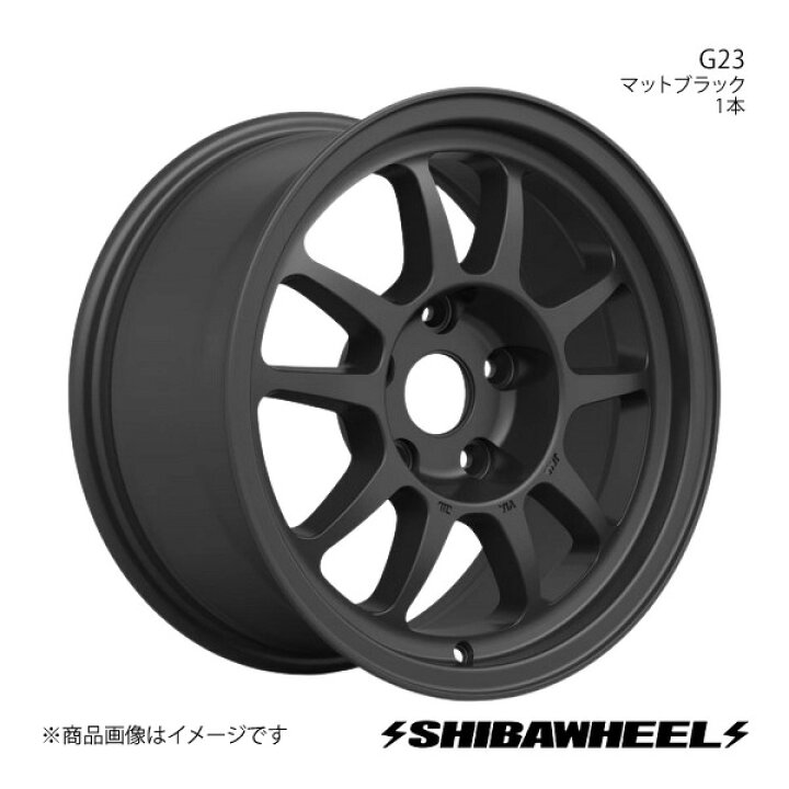 楽天市場】SHIBATIRE シバタイヤ シバホイール G23 アルミホイール1本 