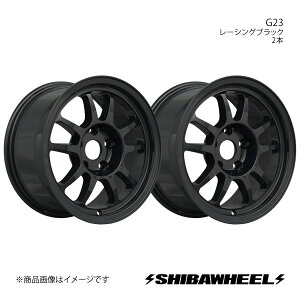 SHIBATIRE Vo^C VozC[ G23 A~zC[2{Zbg 16×8.0J 5-114.3 INSET30 [VOubN G16-24RB×2