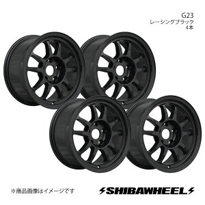 SHIBATIRE Vo^C VozC[ G23 A~zC[4{Zbg 16×8.0J 5-114.3 INSET35 [VOubN G16-28RB×4