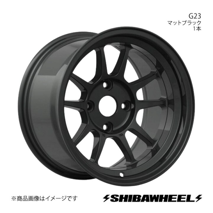 楽天市場】SHIBATIRE シバタイヤ シバホイール G23 アルミホイール1本 