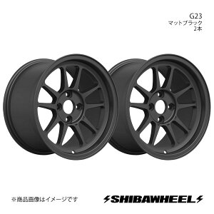 SHIBATIRE Vo^C VozC[ G23 A~zC[2{Zbg 15×8.5J 4-100 INSET30 }bgubN G15-15MB×2
