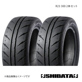 SHIBATIRE シバタイヤ R23 335/30R14 300 タイヤ単品 2本セット R1287×2