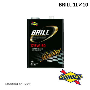 SUNOCO/XmR BRILLV[Y GWIC 17.5W-50 1L×10 FULL SYNTHETIC(GXex[X) u S 100%w Engine Oil