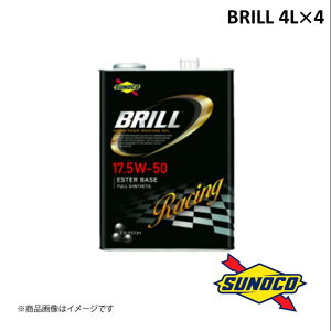 SUNOCO/XmR BRILLV[Y GWIC 17.5W-50 4L×4 FULL SYNTHETIC(GXex[X) u S 100%w Engine Oil