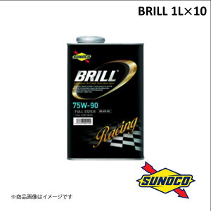 SUNOCO/XmR BRILLV[Y MAIC 75W-90 1L×10 FULL SYNTHETIC(tGXe) u S 100%w Gear Oil