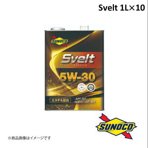 SUNOCO/XmR SveltV[Y GWIC 5W-30 1L×10 FULL SYNTHETIC(GXez) Xxg S 100%w Engine Oil