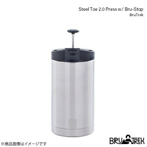 BruTrek ugbN X`[g[2.0vX R[q[ vX T[{g Vo[ Steel Toe 2.0 Press w/ Bru-Stop Brushed Steel STL0120