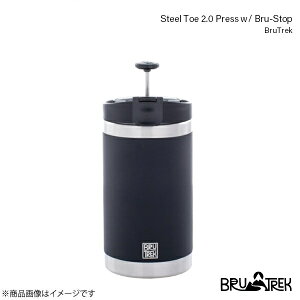 BruTrek ugbN X`[g[2.0vX R[q[ vX T[{g ubN Steel Toe 2.0 Press w/ Bru-Stop Obsidian Black STL0720