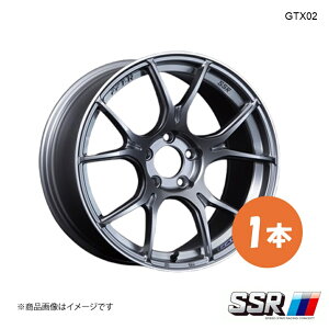 SSR GXGXA[ GTX02 zC[ 1{ CvbT GVB WRX STI/Z_y18×8.5J 5-100 INSET50 _[NVo[z