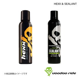 VOODOORIDE/ブードゥーライド 樹脂面用研磨剤/強化コーティング剤 HEXX & SEALANT セット HEXX 118ml / SEALANT 340g VR7006/VR8002