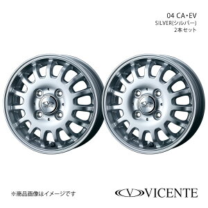 VICENTE/04 EV GuCS DA64W zC[ 2{Zbg 0035663×2y13×4.5B 4-100 INSET50 SILVERz