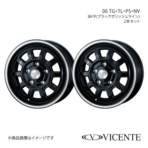 VICENTE/06 TG ^EG[X S403/S413 ^CTCY(175/80-14 99/98N LT) zC[ 2{Zbg 0039803×2y14×5.0J 5-114.3 INSET48 BK/Pz