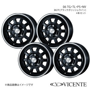 VICENTE/06 TG ^EG[X S403/S413 ^CTCY(165/80-14 97/95N LT) zC[ 4{Zbg 0039803×4y14×5.0J 5-114.3 INSET48 BK/Pz