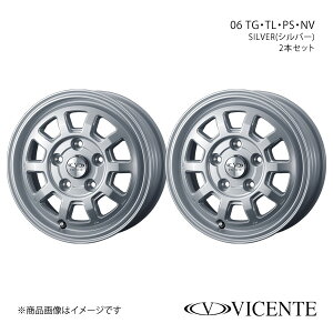 VICENTE/06 TL ^EG[X S402/S412 ^CTCY(165R13 8PR) zC[ 2{Zbg 0040112×2y13×5.0J 5-114.3 INSET45 SILVERz