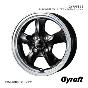 Gyraft/5S Xy[VA/Xy[VAx[X MK53S/MK33V zC[ 1{ 0041115y14×4.5J 4-100 INSET45 BLACK/RIM POLISHz