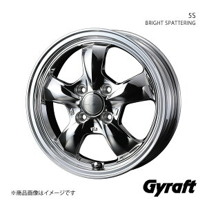 Gyraft/5S tANXI[o[ MS31S/MS41S zC[ 1{ 0041113y15×4.5J 4-100 INSET45 BRIGHT SPATTERING(uCgXpb^O)z