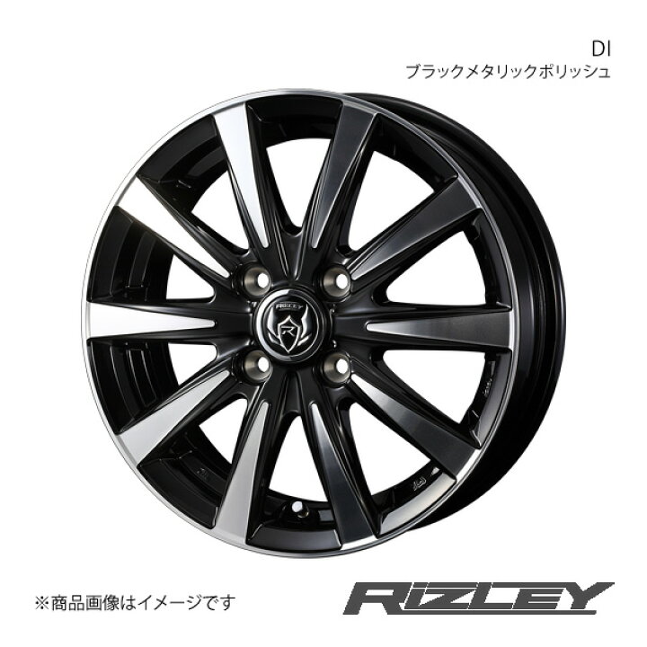楽天市場】RiZLEY/DI ポルテ 10系 アルミホイール1本【15×5.5J 4-100  