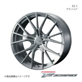 F ZERO/FZ-1 デュアリス J10 アルミホイール1本【20×8.5J 5-114.3 INSET38 ブラッシュド】0038982