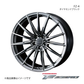 F ZERO/FZ-4 ヴェルファイア 30系 2.5L車 ハイブリッド 含む アルミホイール1本【20×8.5J 5-114.3 INSET38 ダイヤモンドブラック】0039837