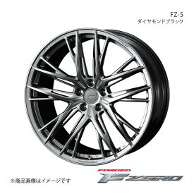 F ZERO/FZ-5 ヴェルファイア 20系 ホイール 1本 0040756【20×8.5J 5-114.3 INSET38 ダイヤモンドブラック】