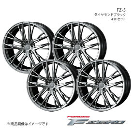 F ZERO/FZ-5 ヴェルファイア 20系 ホイール 4本セット 0040756×4【20×8.5J 5-114.3 INSET38 ダイヤモンドブラック】