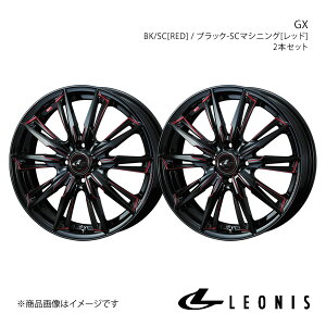 LEONIS/GX nX[ MR52S/MR92S zC[ 2{Zbg 0039330×2y15×4.5J 4-100 INSET45 BK/SC[RED]z