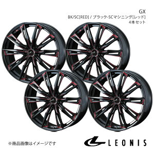 LEONIS/GX Ft@CA 20n zC[ 4{Zbg 0039387×4y19×8.0J5-114.3 INSET35 BK/SC[RED]z