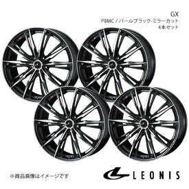 LEONIS/GX スカイライン V37 4WD ノーマルキャリパー アルミホイール4本セット【17×7.0J5-114.3 INSET42 PBMC】0039358×4