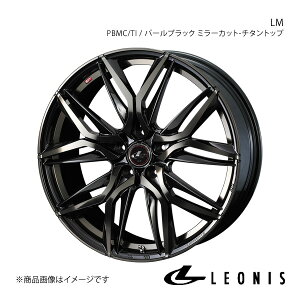 LEONIS/LM CX-30 DMn 4WD zC[ 1{ 0040823y18×7.0J 5-114.3 INSET47 PBMC/TI(p[ubN ~[Jbg/`^gbv)z