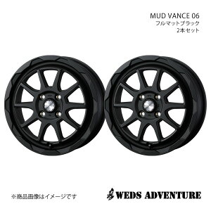 WEDS-ADVENTURE/MUD VANCE 06 ANeBgbN HA6/7/8/9 ^C(145R12 8PR) zC[2{Zbg 0040200×2y12×4.0B 4-100 INSET40 FULL MAT BLACKz