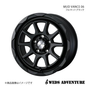 WEDS-ADVENTURE/MUD VANCE 06 GNXgC T31 zC[ 1{ 0040207y16×7.0J 5-114.3 INSET38 FULL MAT BLACKz