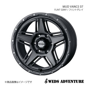 WEDS-ADVENTURE/MUD VANCE 07 nCG[Xo 200n zC[ 1{ 0040548y17×6.5J 6-139.7 INSET38 FLINT GRAY(tgOC)z