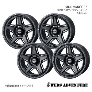 WEDS-ADVENTURE/MUD VANCE 07 nCG[Xo 200n WXg[ zC[ 4{Zbg 0040543×4y15×6.0J 6-139.7 INSET33 FLINT GRAYz
