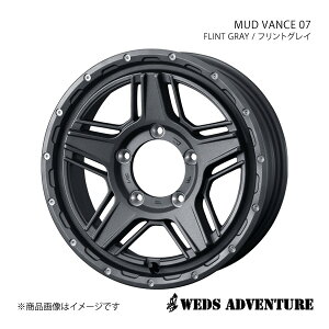 WEDS-ADVENTURE/MUD VANCE 07 Wj[VG JB43 zC[ 1{ 0040544y15×6.0J 5-139.7 INSET0 FLINT GRAY(tgOC)z
