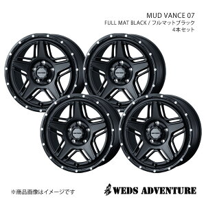 WEDS-ADVENTURE/MUD VANCE 07 GXeB} 50n zC[ 4{Zbg 0040535×4y16×7.0J 5-114.3 INSET38 FULL MAT BLACKz