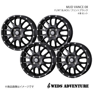 WEDS-ADVENTURE/MUD VANCE 08 N-WGN JH1/JH2 zC[ 4{Zbg 0041121×4y14×4.5J 4-100 INSET45 FLINT BLACKz