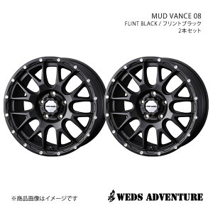 WEDS-ADVENTURE/MUD VANCE 08 GNXgC T31 zC[ 2{Zbg 0041130×2y17×7.0J 5-114.3 INSET38 FLINT BLACKz