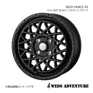 WEDS-ADVENTURE/MUD VANCE 09 VG^ 80n zC[ 1{ 0041150y14×5.0J 4-100 INSET35 FULL MAT BLACK(t}bgubN)z