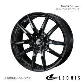 LEONIS/NAVIA 01 next SC 40系 純正タイヤサイズ(245/40-18) アルミホイール4本セット【18×8.0J5-114.3 INSET42 PBK】0039702×4