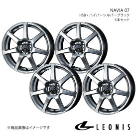 LEONIS/NAVIA 07 アクア P10系 X-URBAN ホイール 4本セット 0039561×4【17×6.5J4-100 INSET42 HSB】