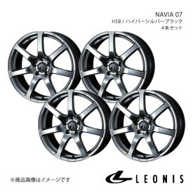 LEONIS/NAVIA 07 MINI F60 クロスオーバー クーパーS アルミホイール4本セット【18×8.0J 5-112 INSET42 HSB】0040100×4