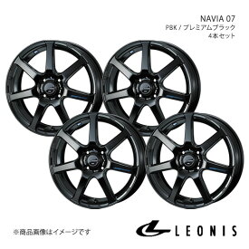 LEONIS/NAVIA 07 アクア P10系 X-URBAN ホイール 4本セット 0039560×4【17×6.5J4-100 INSET42 PBK】
